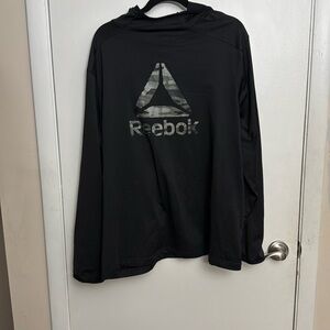 Reebok hoodie.